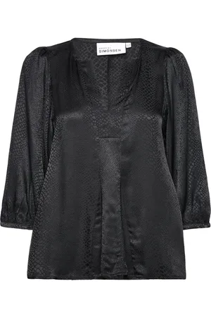 Karen by Simonsen Darlingkb Top Tops Blouses Short-sleeved Black