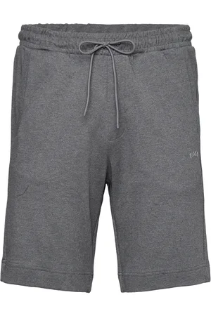 HUGO BOSS Headlo Curved Sport Shorts Sweat Shorts Grey