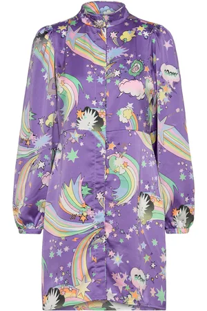 Crās Lavacras Dress Kort Kjole Purple