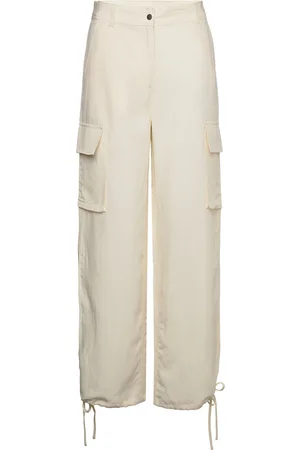 Second Female Nukana Track Trousers Bottoms Trousers Cargo Pants White