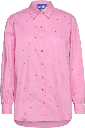 Crās Sofi Shirt Tops Shirts Long-sleeved Pink