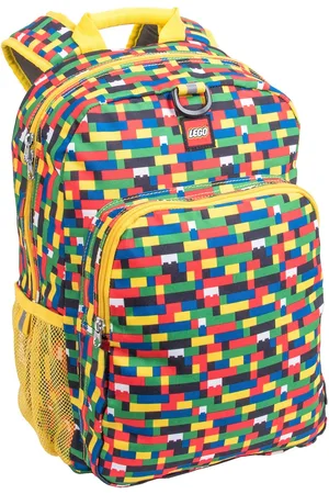 LEGO Wear Classic Mursten Væg Rygsæk Accessories Bags Backpacks Multi/patterned