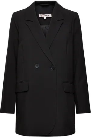 A-View Annali Blazer Blazers Double Breasted Blazers Black