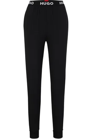 HUGO BOSS Unite_Pants Pyjamasbukser Hyggebukser Black