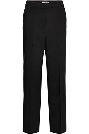 A-View Annali Pant Av2000 Bottoms Trousers Straight Leg Black