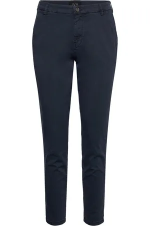 Ivy Copenhagen Ivy-Karmey Chino Bottoms Trousers Chinos Navy