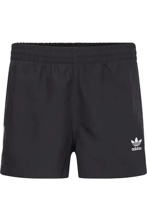 adidas Ori Adicolor 3Stripes Short Length Swim Short Badeshorts Black