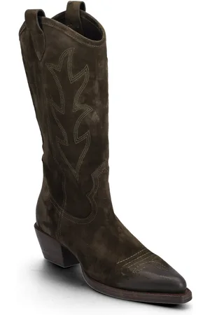 Billi Bi Boots Lange Støvler Khaki Green