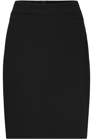 Gerry Weber Skirt Woven Short Kort Nederdel Black