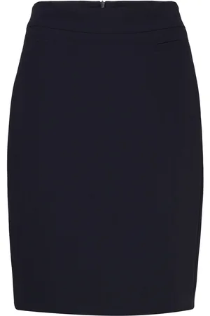 Gerry Weber Skirt Woven Short Kort Nederdel Navy