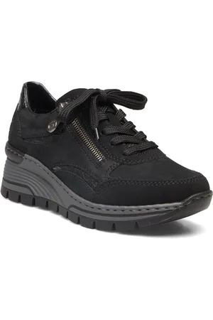 Rieker N8306-00 Shoes Sneakers Chunky Sneakers Black