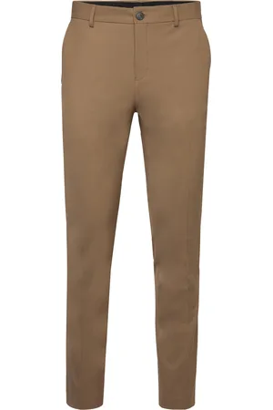 SELECTED Slhslim-Liam Trs Flex Noos Bottoms Trousers Formal Brown