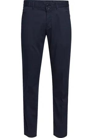 Marc O’ Polo Woven Pants Bottoms Trousers Chinos Navy