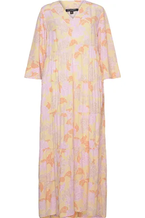 Ilse Jacobsen Long Dress Maxikjole Festkjole Yellow