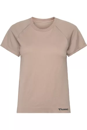 Hummel Hmlmt Flow Seamless T-Shirt Sport T-shirts & Tops Short-sleeved Brown