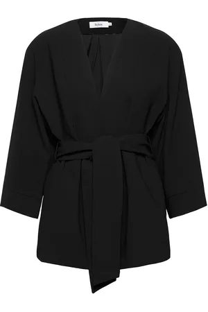 Stylein Balsas Jacket Designers Belted Blazers Black