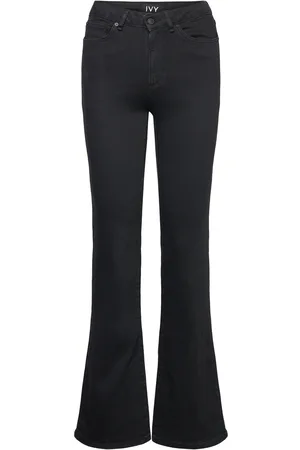 Ivy Copenhagen Ivy-Tara Jeans Wash Cool Excellent Bottoms Jeans Boot Cut Black