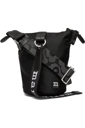 Marimekko Essential Bucket Solid Bags Crossbody Bags Black