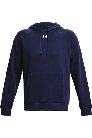 Under Armour Ua Rival Fleece Hoodie Sport Sweatshirts & Hoodies Hoodies Navy