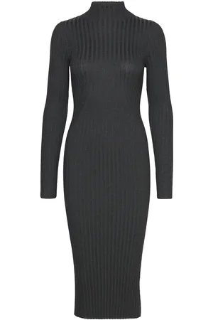 Norr Karlina Ls Dress Dresses Bodycon Dresses Grey