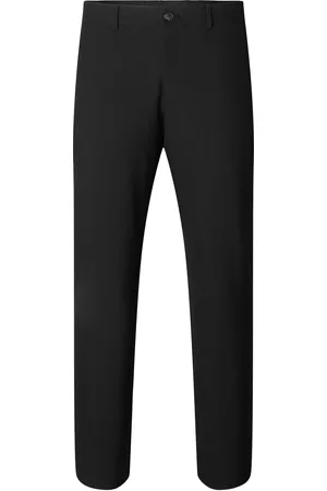 SELECTED Slh175-Slim Robert Flex Pants Noos Bottoms Trousers Formal Black