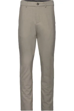 SELECTED Slh175-Slim Robert Flex Pants Noos Bottoms Trousers Formal Beige