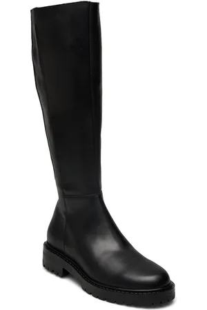 ANGULUS Boots - Flat Lange Støvler Black