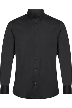 SELECTED Slhslimtravel Shirt B Noos Tops Shirts Business Black