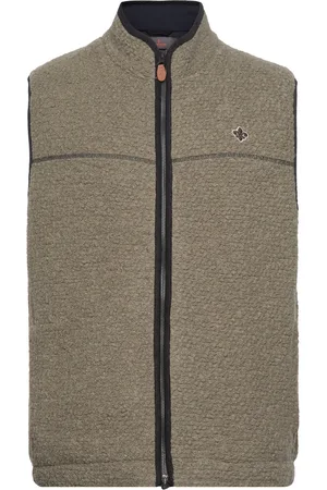 Morris Whitfield Vest Designers Sweatshirts & Hoodies Fleeces & Midlayers Green