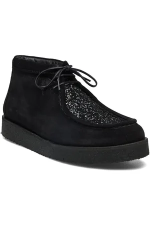 ANGULUS Shoes - Flat - With Lace Snøresko Flade Black