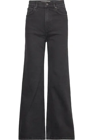 Jeanerica Tw015 Trevi Designers Jeans Flares Black