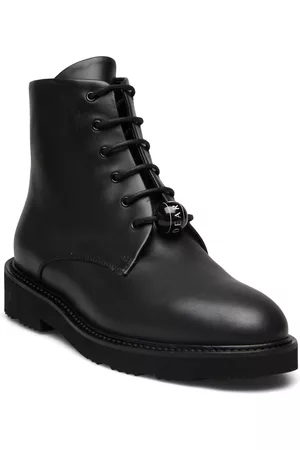 Dear Frances Park Boot Shoes Boots Ankle Boots Laced Boots Black