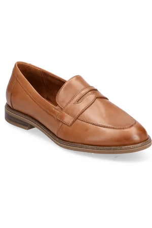 Tamaris Women Slip-On Loafers Flade Sko Beige