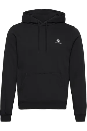 Converse Stand Fit Star Chev Hoodie Egret Sport Sweatshirts & Hoodies Hoodies Black