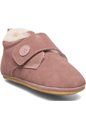 WHEAT Taj Wool Indoor Shoe Slippers Hjemmesko Pink