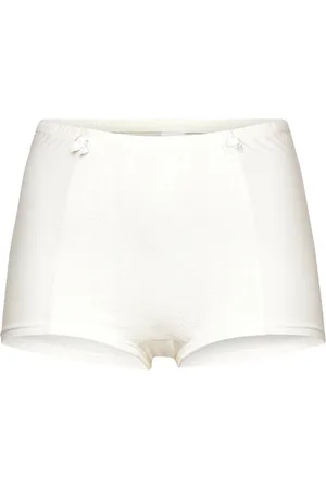 Swegmark Adorable Girdle Brief Lingerie Panties High Waisted Panties White