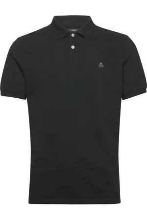 Marc O’ Polo Polos Short Sleeve Tops Polos Short-sleeved Black
