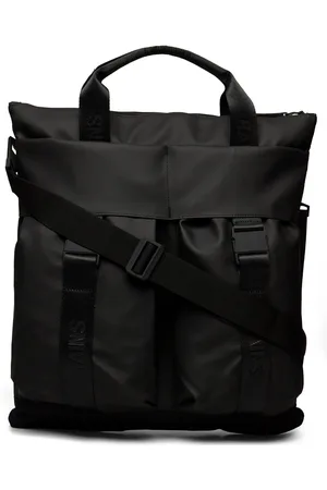 Rains Trail Tote Bag W3 Skuldertaske Taske Black