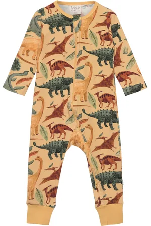 Ma-ia Family Saurus Pyjamas Pyjamas Sie Jumpsuit Multi/patterned