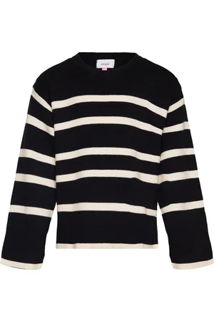 VERO MODA Vmsaba Ls O-Neck Pullover Ga Girl Noos Tops Knitwear Pullovers Black
