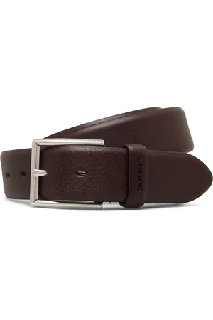 GANT Classic Leather Belt Accessories Belts Classic Belts Beige