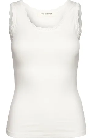 Sofie Schnoor Ulrikkesw Top Tops T-shirts & Tops Sleeveless White