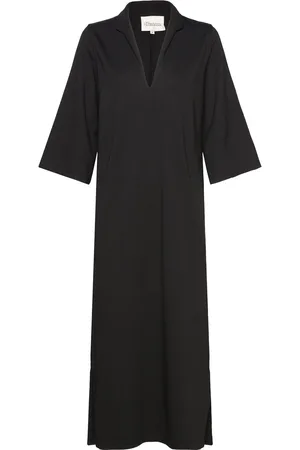 My Essential Wardrobe Lanamw Long Dress Maxikjole Festkjole Black