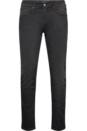 Replay Grover Trousers Straight Hyper Cloud Bottoms Jeans Regular Black
