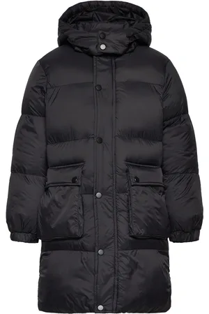 The New Tndafina Long Jacket Foret Jakke Black