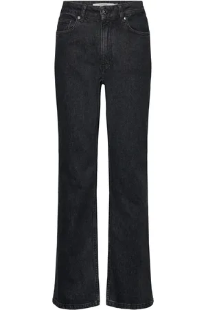 Gestuz Luciegz Hw Straight Jeans Bottoms Jeans Straight-regular Grey