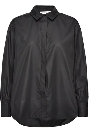 Copenhagen Muse Cmpleat-Shirt Tops Shirts Long-sleeved Black