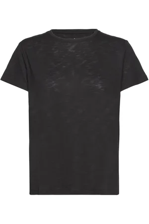 Casall Soft Texture Tee Sport T-shirts & Tops Short-sleeved Black