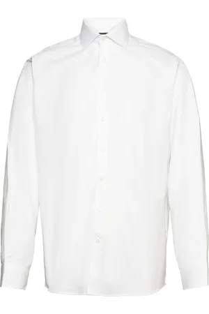 Bruun & Stengade Bs Begovic Modern Fit Shirt Tops Shirts Business White