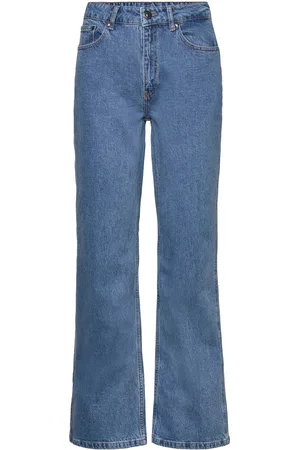 Gestuz Luciegz Hw Straight Jeans Bottoms Jeans Straight-regular Blue